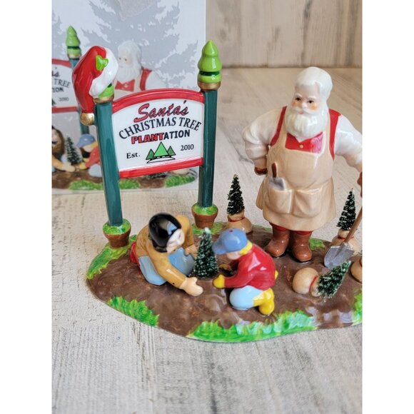 Dept 56 808877 NEW Santa comes to down, 2010 Snow village accessory Xmas - Picture 3 of 8